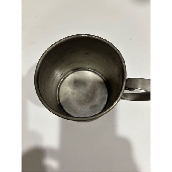 VINTAGE METALARS PEWTER TANKARD Stein Handmade in ITALY. Beer stein, pewter, tan - Picture 5 of 8